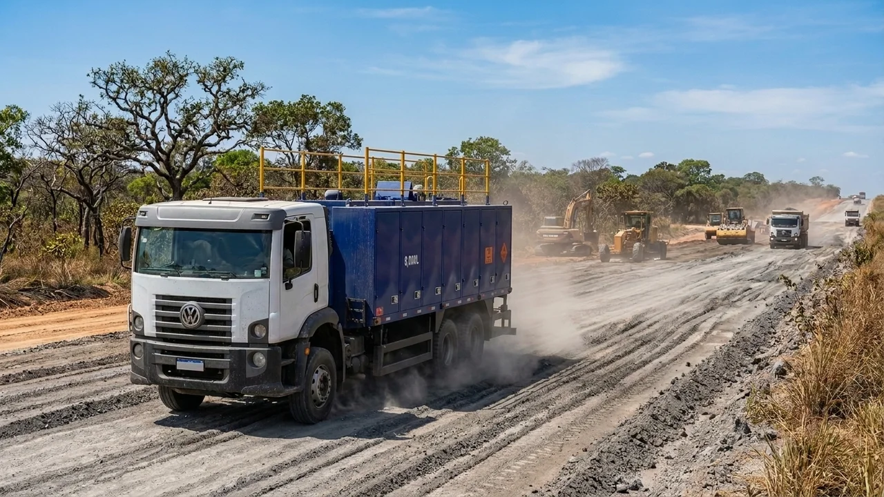 Caminhão Comboio 8.000 L