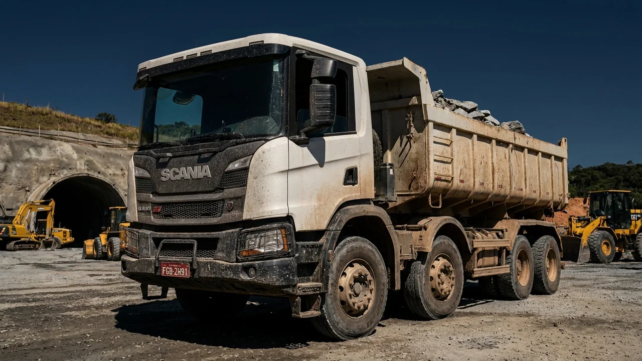 Scania 8x4 Heavy Duty
